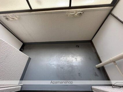 広島県広島市西区楠木町１丁目[1K/17.01m2]のバルコニー