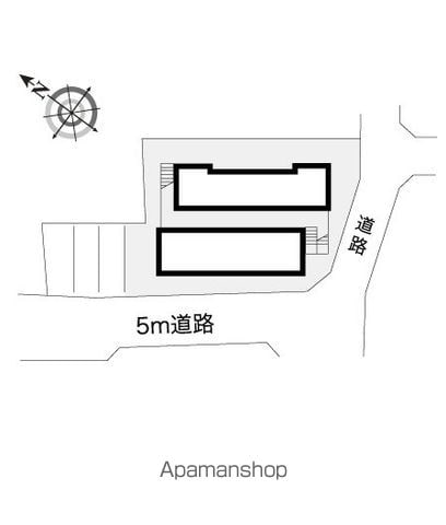 レオパレスデルニエ 208 ｜ 東京都練馬区春日町５丁目29-4（賃貸アパート1K・2階・16.56㎡） その5