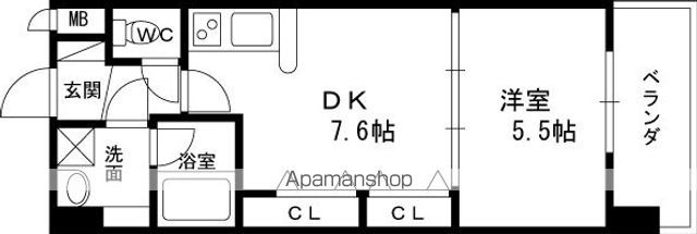 アーバネックス福島の間取り写真
