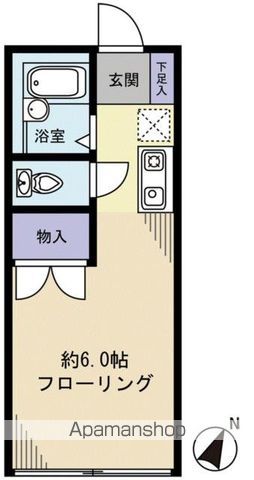 クレセント西新宿の間取り写真