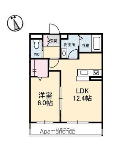 ベレオ亀岡の間取り写真