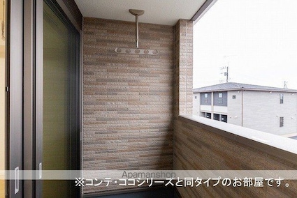 ミ・リブロ彦根駅北壱番館[1LDK/43.79m2]のバルコニー