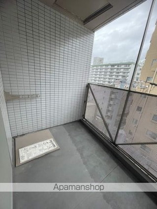 広島県広島市中区大手町５丁目[1K/17.75m2]のバルコニー