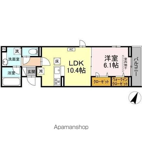 シャルマン日吉本町の間取り写真