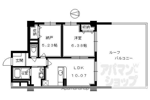 コンフォレスト三条の間取り写真