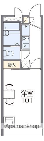 レオパレス通町の間取り写真