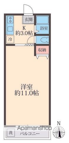 石井メゾンの間取り写真