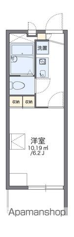 レオパレスプリウス　アンの間取り