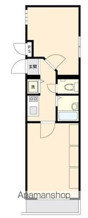 Ｍハウス[2K/32.1m2]の間取図