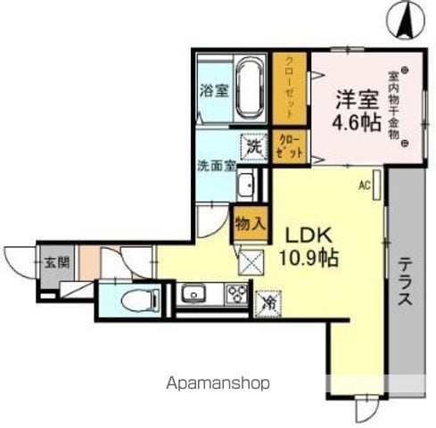 DーROOM羅漢町の間取り写真