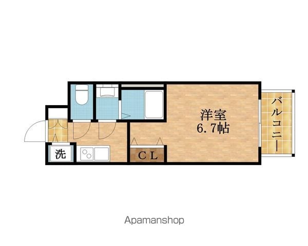 SーRESIDENCE都島LUXの間取り写真