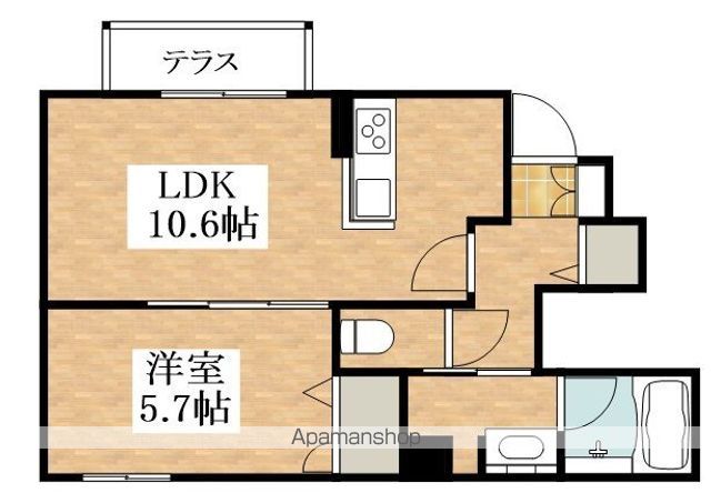 シャーメゾンT・Kの間取り写真