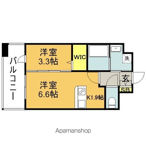 エンクレスト博多駅東IIの間取り写真