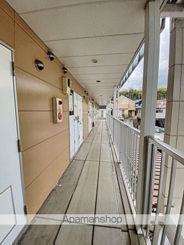 レオパレス六甲北二番館の玄関写真