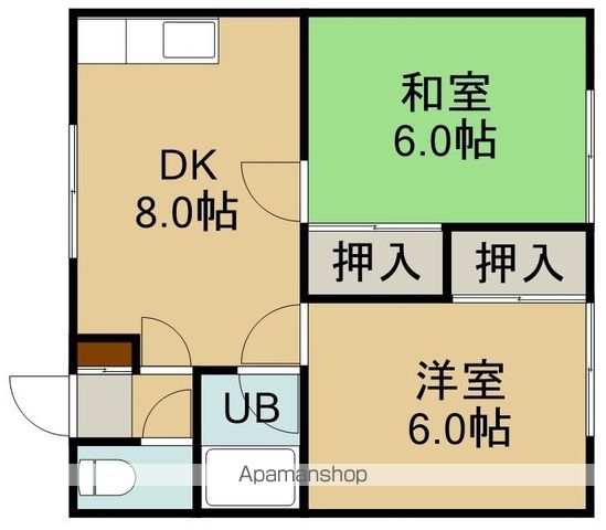 コーポスマイルIIの間取り写真