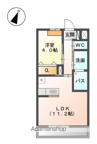 エスポワール クレールの間取り写真