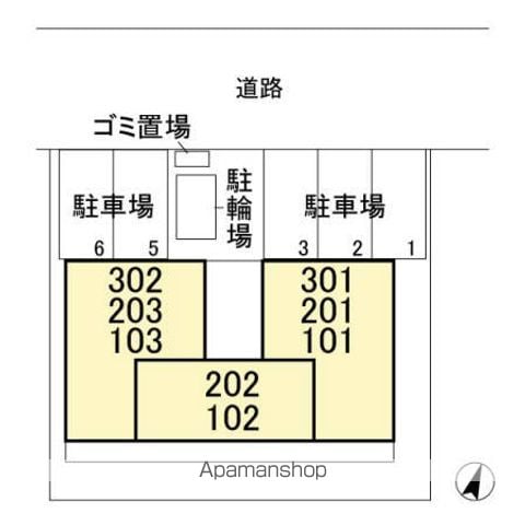 フルールおおたかの森 101 ｜ 千葉県流山市おおたかの森北３丁目40-24（賃貸アパート1LDK・1階・40.83㎡） その24