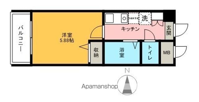 パティオス大橋の間取り写真