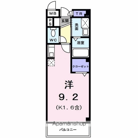 レジダンス上北台の間取り写真