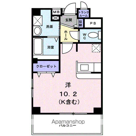 K・O レーベンの間取り写真