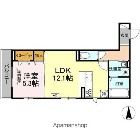 アコリエンテの間取り写真