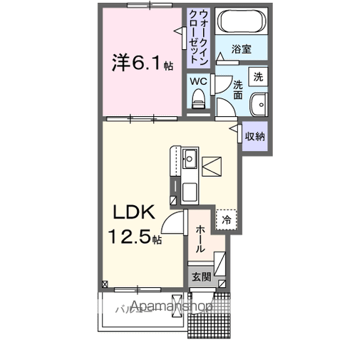 【ネオブライツⅠの間取り】