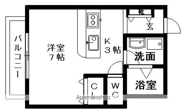 アネックスの間取り写真
