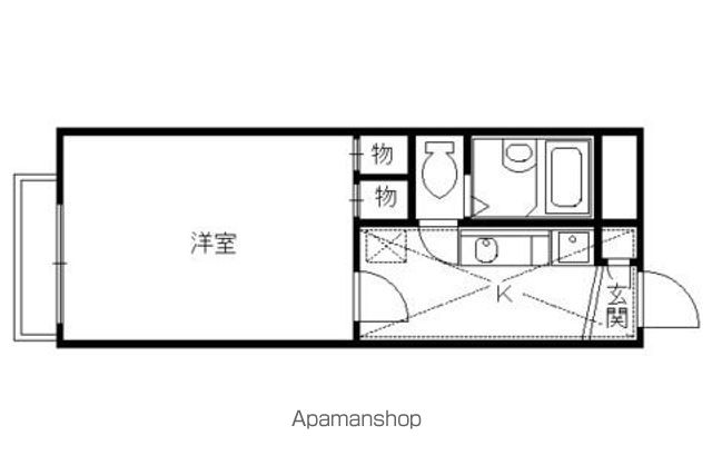 レオパレスSANWAの間取り写真