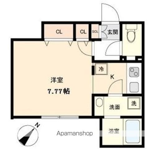 BRANCHE覚王山の間取り写真