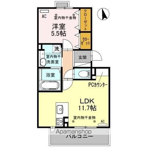 KANADEの間取り写真
