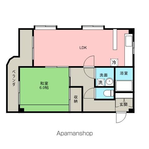 ドミノ上小マンションの間取り写真