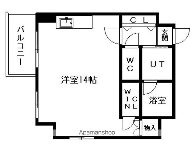 LEE北3条の間取り写真