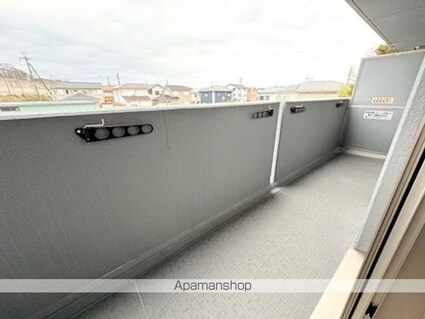 レジデンス・ジャパン３[2DK/45m2]のバルコニー