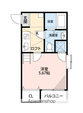 コンフォートベネフィス姪浜４の間取り