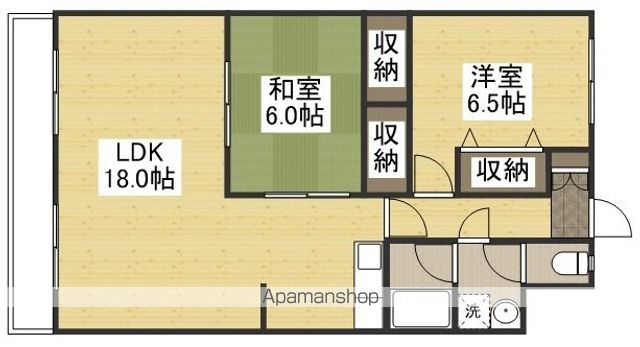 コスモハイツ関の間取り写真