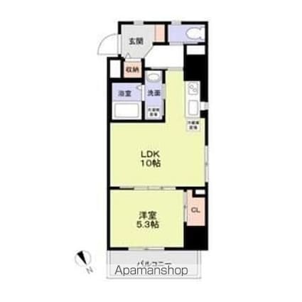 Ｆｅｌｉｃｅ　Ｐｒｅｎｄｒｅ[1LDK/40.02m2]の間取図