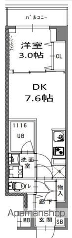 S−RESIDENCE菊川RIVIEの間取り写真