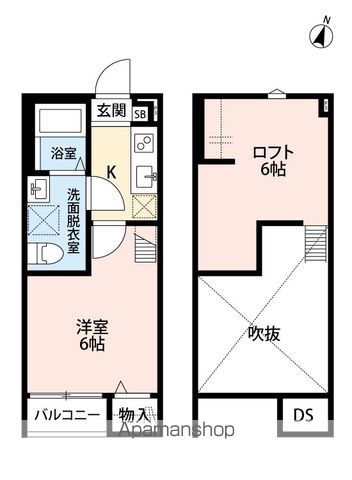 CLOVERの間取り写真