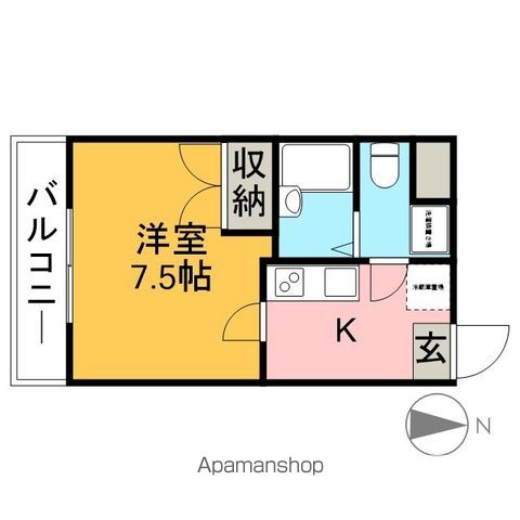 メゾンイトウの間取り写真