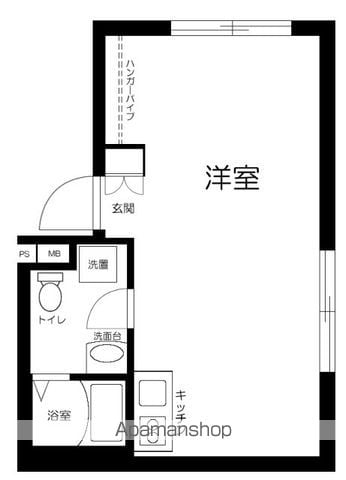 ＢＲＯＮＤＢＹ西早稲田の間取り