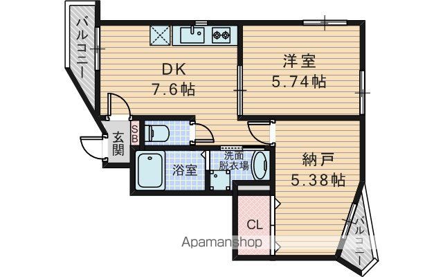 KTIレジデンス淡路の間取り写真