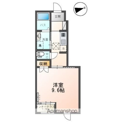 Ｌ　Ｉ　Ｎ　Ｋ（リンク）[1K/33.56m2]の間取図