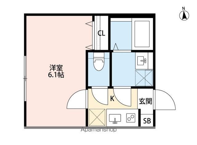 CRASTINE西馬橋1丁目の間取り写真