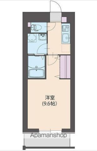 茅ヶ崎市東海岸北のマンションの間取り