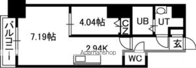 PRIME URBAN札幌医大前の間取り写真