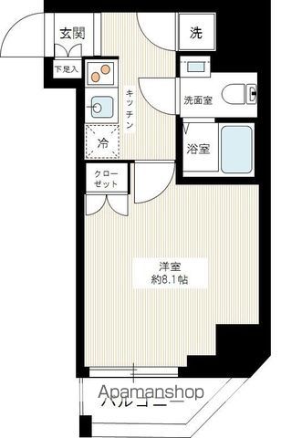 墨田区両国のマンションの間取り