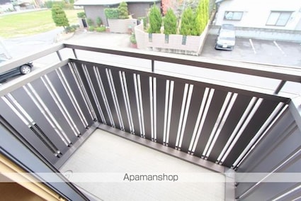 リビングタウン伏石Ａ・Ｂ棟[1LDK/33.39m2]のバルコニー