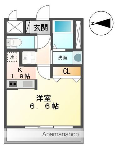 アルメールの間取り写真