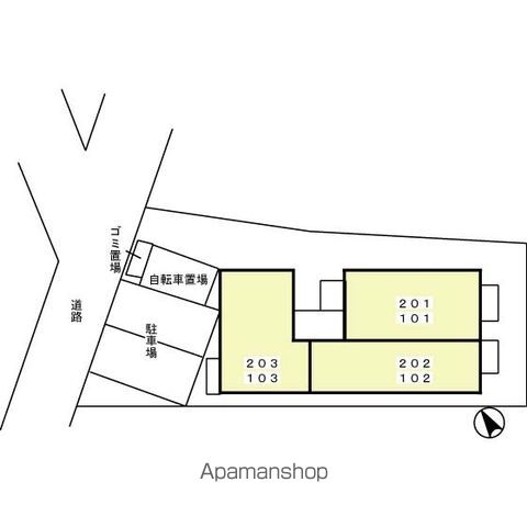 サンボナール前原 203 ｜ 千葉県船橋市前原東３丁目17-2（賃貸アパート1K・2階・26.16㎡） その19