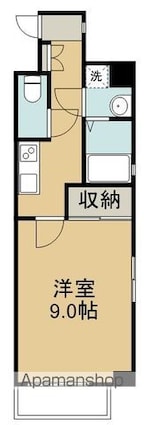 しゃとれ新寺[1K/31.14m2]の間取図